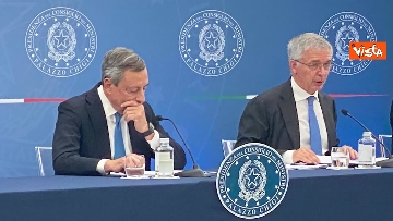 4 - Dl Aiuti ter, la conferenza stampa a Palazzo Chigi con Draghi. Le immagini