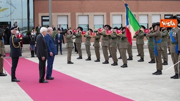 1 - Mattarella a Napoli con il presidente algerino Tebboune, le foto 