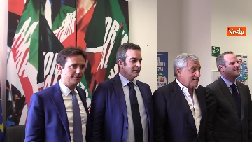 5 - Migranti, conferenza stampa di Forza Italia con Tajani sulle proposte del partito. Le foto