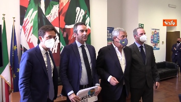 6 - Migranti, conferenza stampa di Forza Italia con Tajani sulle proposte del partito. Le foto