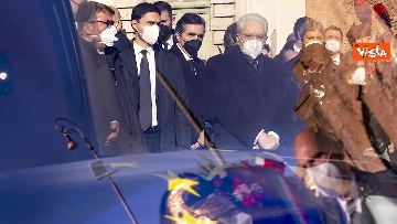 2 - Il Presidente Mattarella ai funerali di Stato per Sassoli