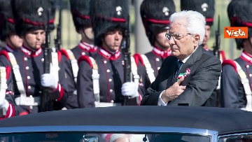 2 - Il Presidente della Repubblica Mattarella alla parata del 2 giugno a Roma