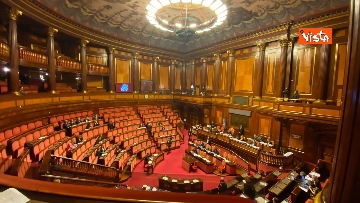 7 - Meloni riferisce in Senato in vista del Consiglio Ue, le immagini