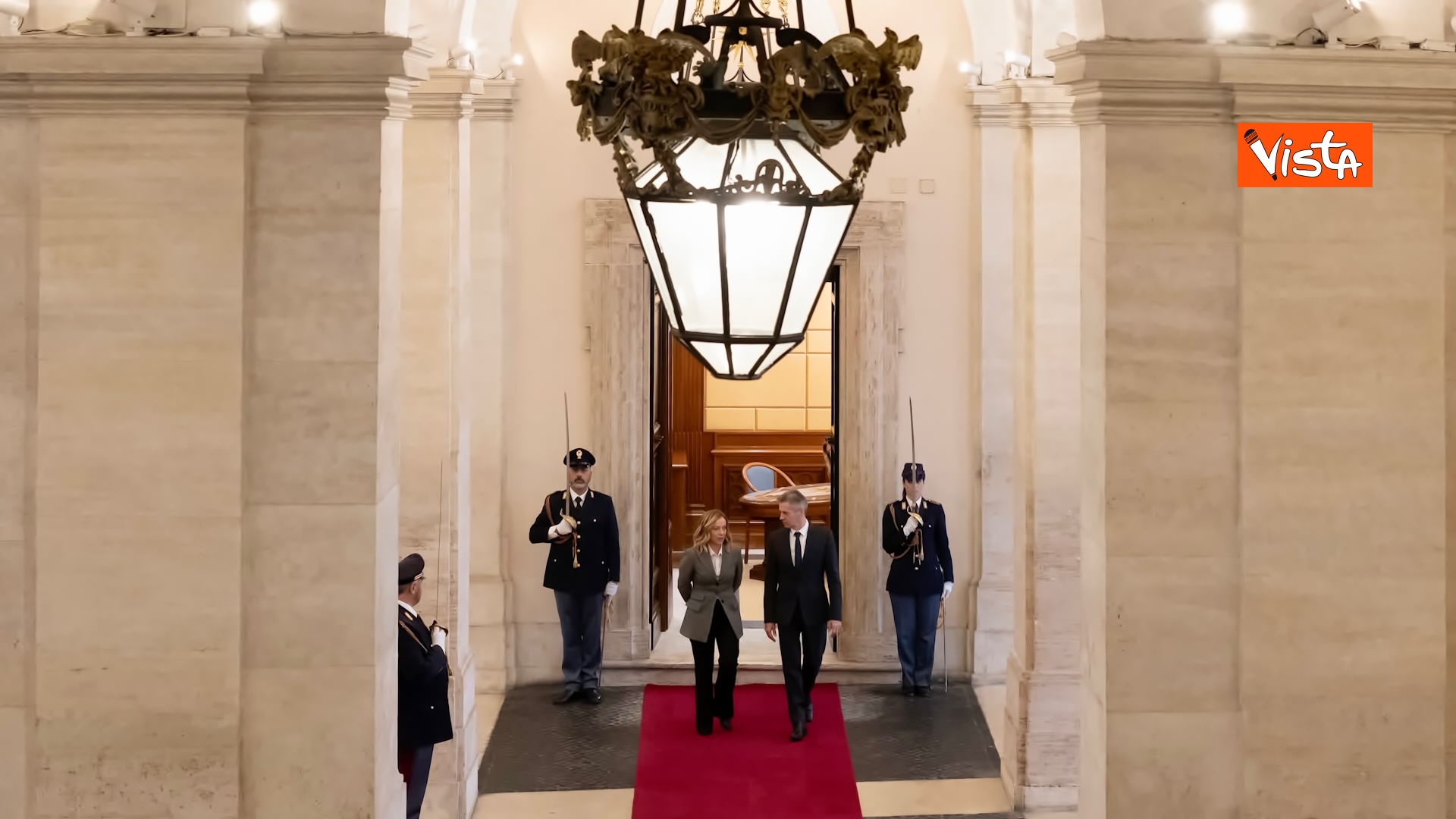 14-11-23 Italia-Slovenia, Meloni accoglie il Primo Ministro Golob a Palazzo Chigi_04