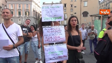 5 - Manifestazione No green pass a Napoli, le immagini