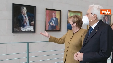 1 - Il Presidente Mattarella a Berlino incontra Angela Merkel