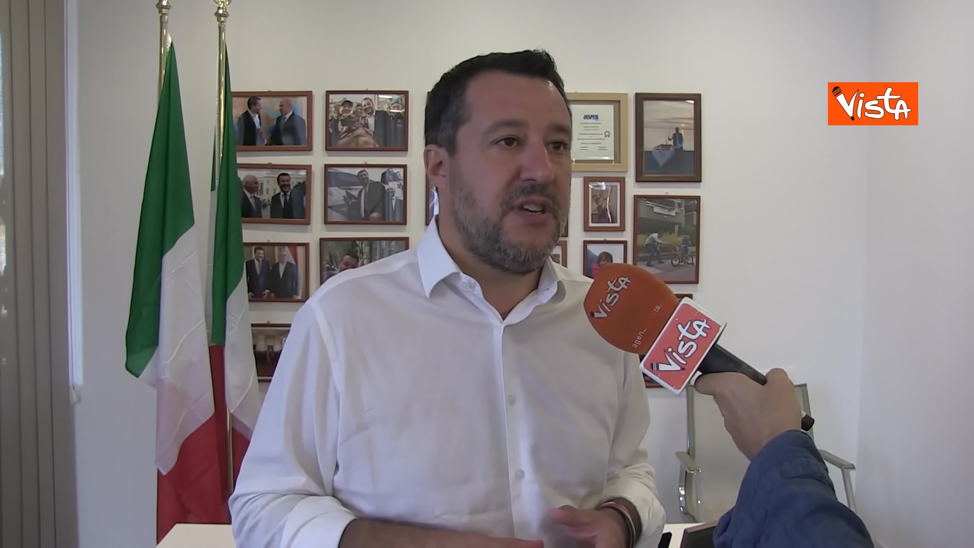 L'intervista a Matteo Salvini del direttore di Vista Jakhnagiev