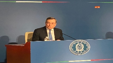 2 - Conferenza stampa di fine anno del presidente Draghi, le foto 