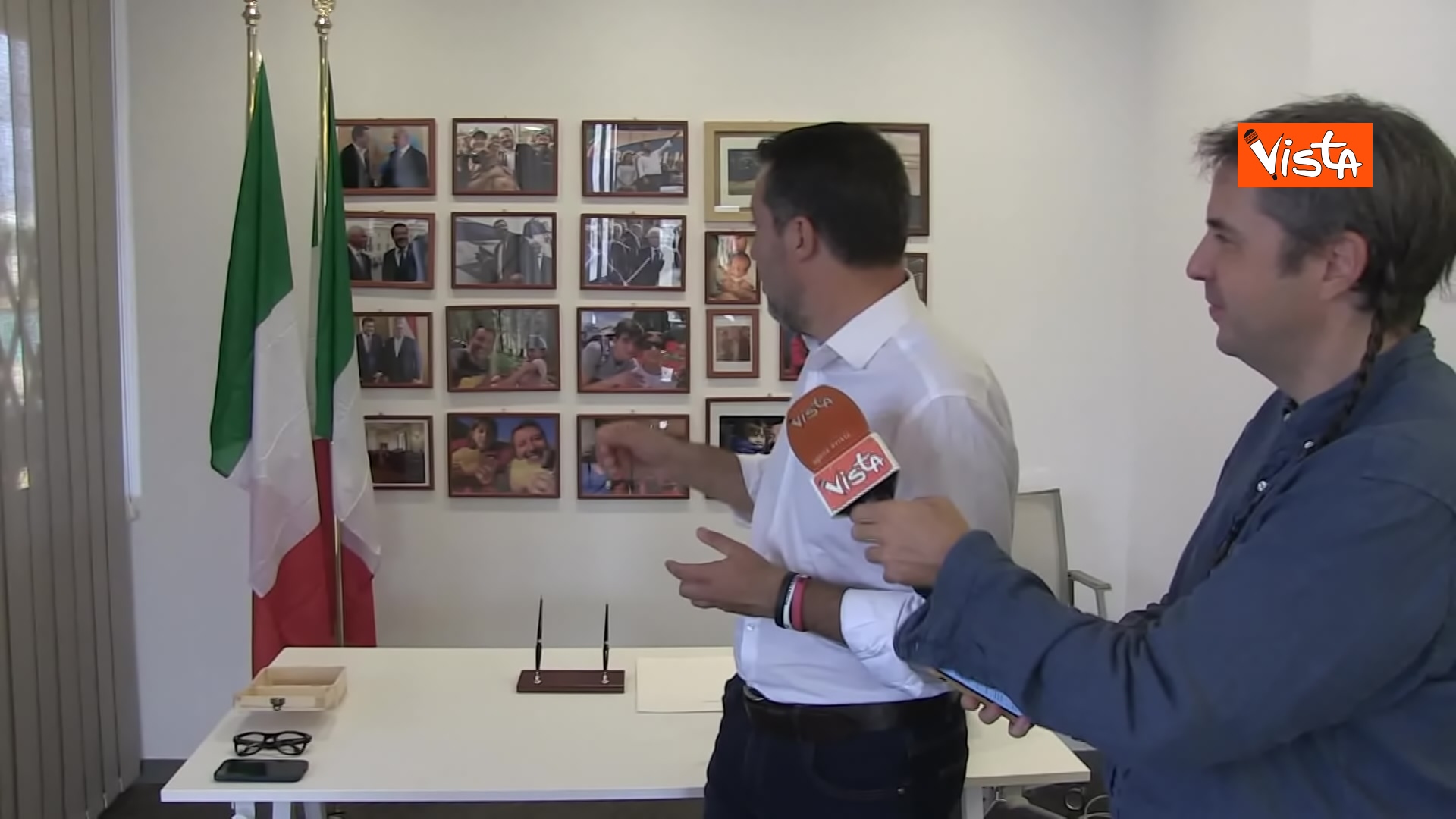 L'intervista a Salvini del direttore di Vista Alexander Jakhnagiev
