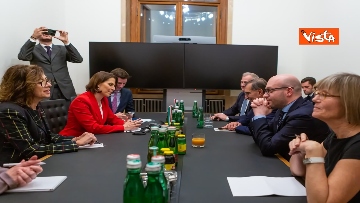 4 - La Russa e Fontana a Vienna incontrano ministro Affari europei, Karoline Edtsatadler