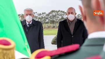 15 - Mattarella in Algeria partecipa alla cerimonia di inaugurazione del Giardino Enrico Mattei