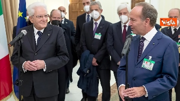 1 - Mattarella in Algeria partecipa alla cerimonia di inaugurazione del Giardino Enrico Mattei