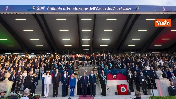 10 - Meloni ala cerimonia per i 209 anni dell'Arma dei Carabinieri