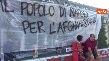 1 - Manifestazione a sostegno delle donne afghane a Napoli, le immagini