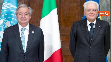 5 - Mattarella riceve il Segretario Generale dell'Onu
