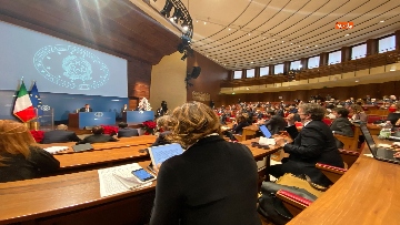 4 - Conferenza stampa di fine anno del presidente Draghi, le foto 