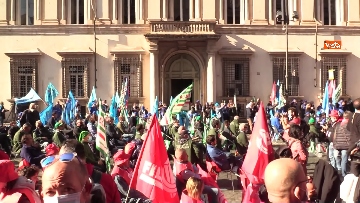 7 - Morti sul lavoro, le foto della protesta di Cgil, Cisl e Uil a Roma