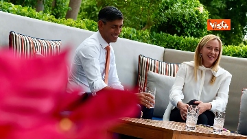 1 - G20 India, Meloni incontra il premier britannico Sunak per un bilaterale