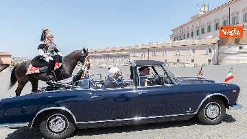 11 - Il Presidente della Repubblica Mattarella alla parata del 2 giugno a Roma
