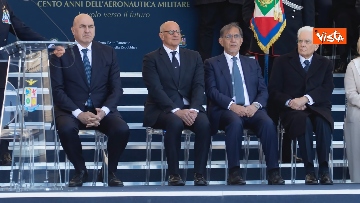 5 - Centenario dell'Aeronautica Militare, la cerimonia con il Presidente Mattarella