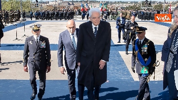 17 - Centenario dell'Aeronautica Militare, la cerimonia con il Presidente Mattarella