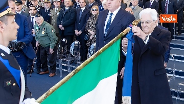 16 - Centenario dell'Aeronautica Militare, la cerimonia con il Presidente Mattarella