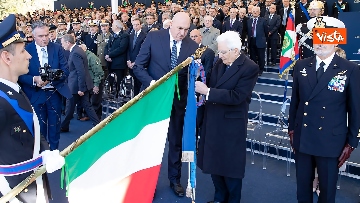 8 - Centenario dell'Aeronautica Militare, la cerimonia con il Presidente Mattarella