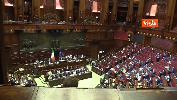 9 - Comunicazioni di Draghi sul prossimo Consiglio europeo nell'aula della Camera, le foto