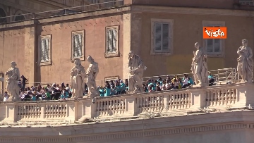 10 - Blanco e Papa Francesco in Piazza S.Pietro per l'evento dedicato ai giovani 