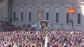 4 - Blanco e Papa Francesco in Piazza S.Pietro per l'evento dedicato ai giovani 