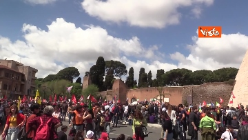 12 - 25 aprile, ecco le foto della manifestazione dell'Anpi a Roma